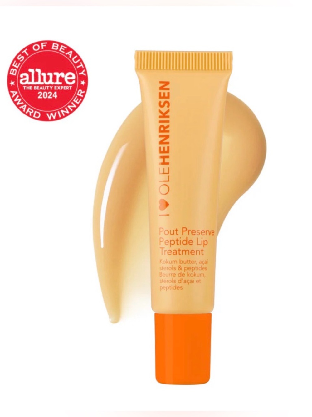 NEW Ole Henriksen Pout Preserve Peptide Lip Treatment NIB NWT
